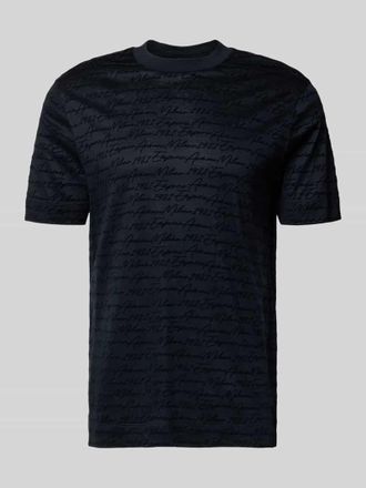 Emporio Armani T-Shirt mit Rundhalsausschnitt in Marine, Größe XL