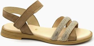 Gabor Womens UNJUST 85.501 LADIES SANDAL - Gold - Size: 5.5/EEE