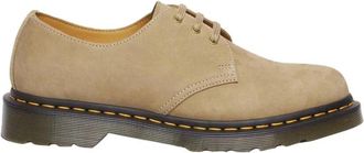 Dr. Martens 1461 Tumbled Nubuck Leren Oxford Schoenen - Heren - Veterschoenen - Beige - 44 EU - Leer - Schoenen