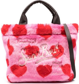 MC2 Saint Barth Colette faux-fur tote bag - women - Acrylic/Modacrylic/Polyester - One Size - Pink