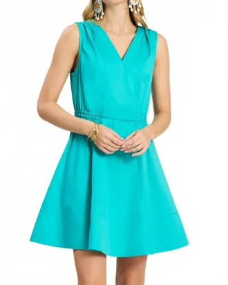 Tyler B&ouml;e Emory Sleeveless Wrap Mini Dress In Ceramic