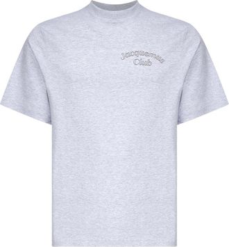 Jacquemus Hombre, Camisetas, Gris, Talla: L