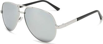 Generic Polarized Driving Sunglasses - Retro Style, Double Beam Design, Effective Anti-glare Sunglasses for Men, Ideal for Travel and Fishing