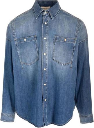 Alexander McQueen Hombre, Chaquetas, Azul, Talla: S
