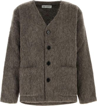 Our Legacy Mud Wool Blend Oversize Cardigan
