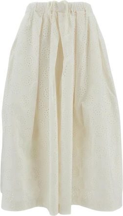 Comme Des Gar&ccedil;ons Maxi Skirts, female, White, Size: M Maxi Skirts