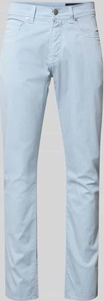Pierre Cardin Regular Fit Hose mit Eingrifftaschen Modell Lyon in Hellblau, Gr&ouml;&szlig;e 31/32