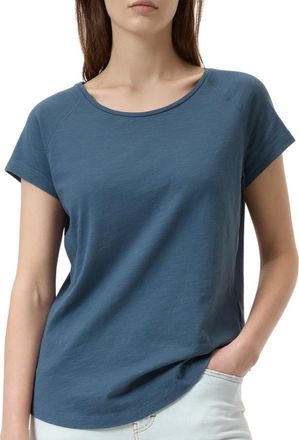 Closed Raglan Short Sleeve Shirt In Graphite Blue