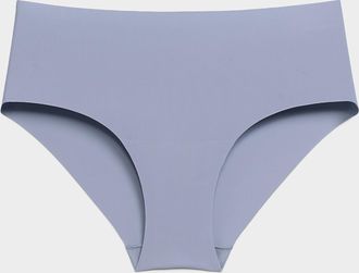 Miiyu Womens Neutral laser-cut Hipster Panties Recycled nylon