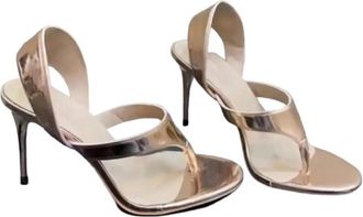 Generic Women Round Toe High Heel Sandals Business Casual Slip On Party Holiday Dress Shoes