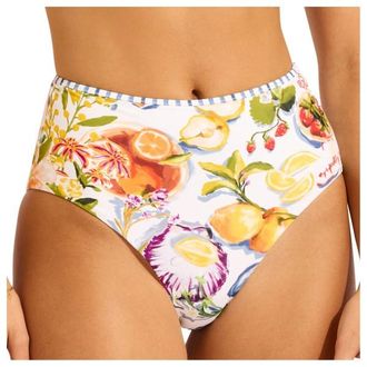 Seafolly Coastline High Waisted Pant Bikini-Bottom f&uuml;r Damen | orange