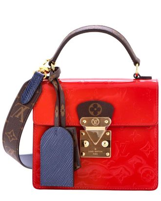 Louis Vuitton Spring Street Nm Handbag Monogram Vernis With Monogram And Epi (Authentic Pre-Loved)