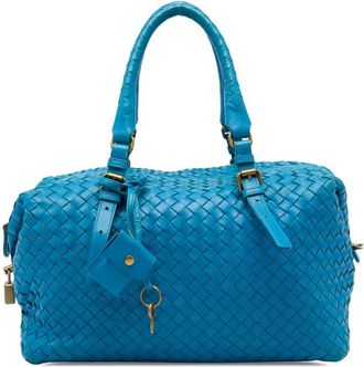 Bottega Veneta Pre-owned Bottega Veneta Nappa Intrecciato Boston Bag Ladies TSRG53XHHS3HPLBD