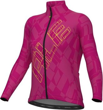 Al&eacute; Pragma Schema L/S Jersey Velotrikot f&uuml;r Damen | lila/rosa