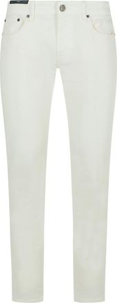 Pantaloni Torino Swing White Cotton Jeans