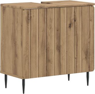 vidaXL Mueble De Lavabo Para Ba&ntilde;o Zwolle Roble Artisan Vidaxl