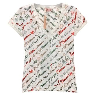 Blumarine Soft Stretch Top Size S