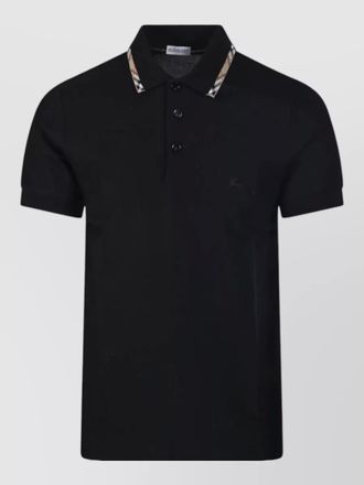 Burberry cotton polo shirt