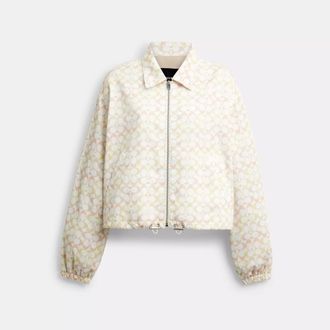 Coach Signature Blouson Windbreaker In Recycled Polyester