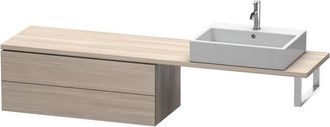 Duravit Consola Baja L-cube 1020x477x400mm Pino Plateado