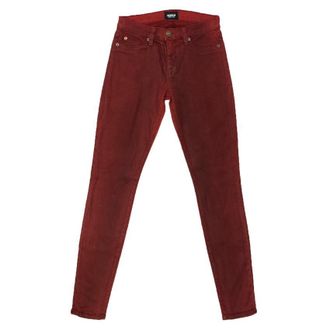 Hudson Red Coated Jeans Size XS