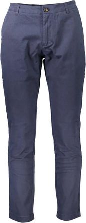 La Martina Kleding - Heren - Chinos - Blauw - W31 L32 - Broeken