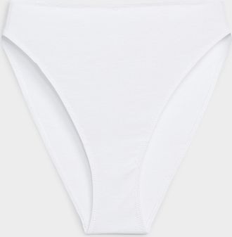 Miiyu Womens Minimalist high-cut bikini panty Organic cotton
