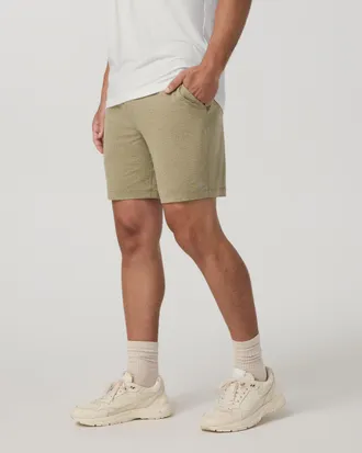 Vuori Clothing Ponto Performance Shorts 7 | Artichoke Heather | XS, Size Extra Small