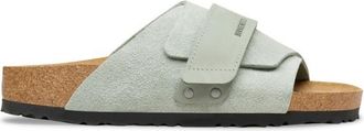 Birkenstock Kyoto Nubuck/Suede Leather Sandalen - Unisex | grau