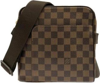 Louis Vuitton Pre-owned Damier Olaf Shoulder Bag - - Pre-owned - Donna - Marrone - ONE SIZE