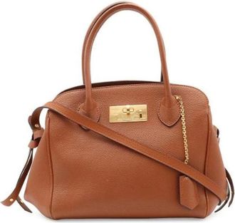 Louis Vuitton Pre-owned Milla PM Leder 2way Tas - Dames - Vintage Handtas - Bruin - ONE Size - Leer - Vintage