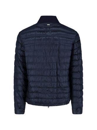 Herno Mens Jackets Blue Polyamide