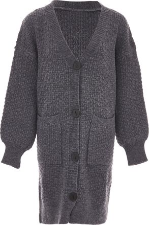 Risa Vest Dames donkergrijs