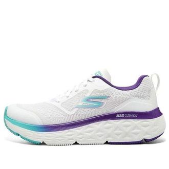 Skechers (WMNS) Skechers Max Cushioning Delta White Purple Blue 129126-WPR
