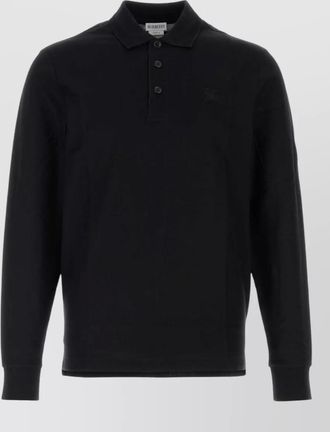 Burberry cotton polo shirt