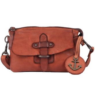 Harbour 2nd Handtasche HARBOUR 2ND Logan, Damen, Gr. B/H/T: 19cm x 12cm x 8cm, braun (cognac), Rindsleder, Taschen Handtasche
