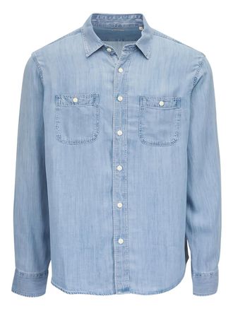 Faherty Tried & True button-up shirt - Blue