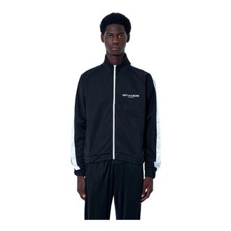 Gallery Dept. Track Jacket met Logo Detail - Heren - Zomerjassen - Zwart - M - Polyester - Jassen