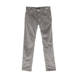Brioni Pantaloni in Corduroy a Cinque Tasche - - Jeans - Uomo - Grigio - W38