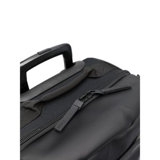 Rains Logo-Embossed Belt Bag - Black