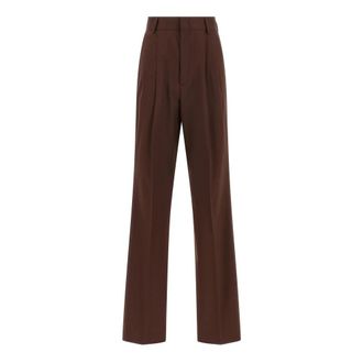 ARMARIUM Clelia Broeken - Dames - Straight fit broeken - Bruin - 2XS - Wol - Broeken