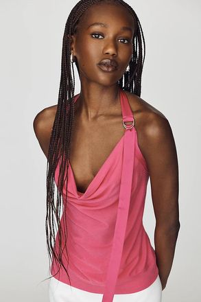 Maeve Cowl-Neck Halter Top