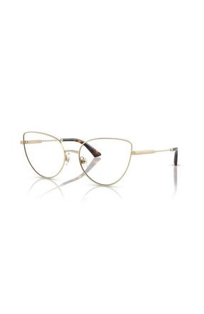 Jimmy Choo London 54mm Cat Eye optical glasses in Gold at Nordstrom