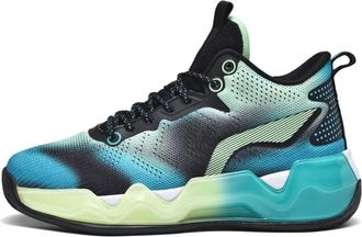 Generic Mens Casual Basketball Shoes with Cushioning Rebound Anti Slip Wear-Resistant Running Training Boots Walking Shoes(Green,8.5 UK)