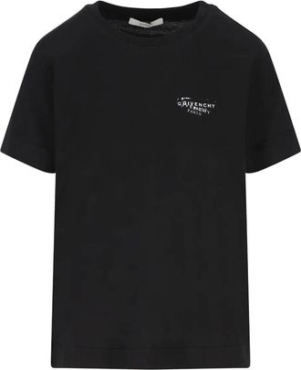 Givenchy T-Shirt Con Stampa Logo-Donna