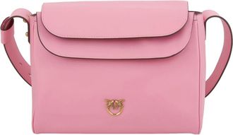 Pinko Rosa Schoudertas - Dames - Schoudertassen - Roze - ONE Size - Leer - Tassen