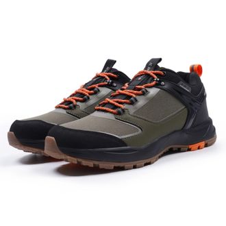 Icepeak Wanderschuh ICEPEAK ADOUR 2 MR, Herren, Gr. 42, gr&uuml;n (oliv), Synthetik, Textil, Schuhe Wanderschuh, wasserdicht