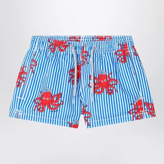 MC2 Saint Barth Jeans-Badeanzug mit Kraken