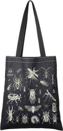 Generic PYOUL Insect Lover Gift Boho Bugs Tote Bag Bug Collector Handbag Entomologist Gift Vintage Style Insects Gift (Boho Bugs Tote)