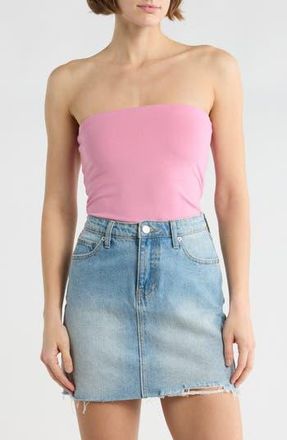 Abound Knit Tube Top in Pink Vacation at Nordstrom Rack, Size X-Small